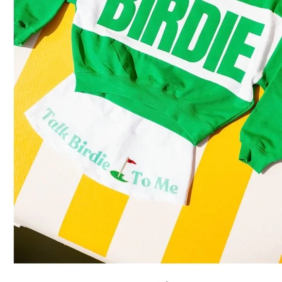 Judith March Golf- Talk Birdie sweatshirt and skirt set - Picture 3 of 4